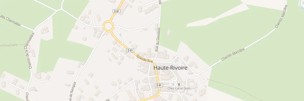 Plan du 5158 Pl du Foirail à Haute-Rivoire