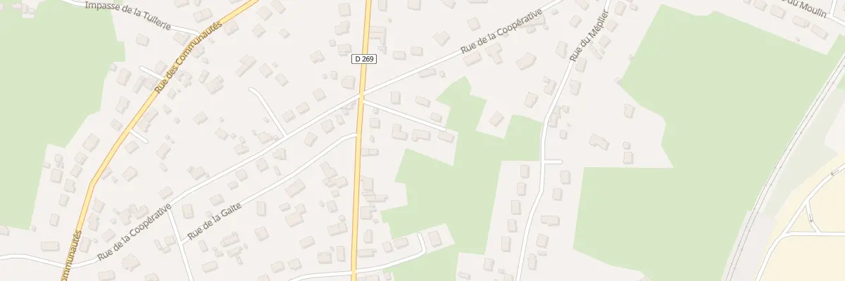 Plan du 38C Rte des Bizots à Blanzy
