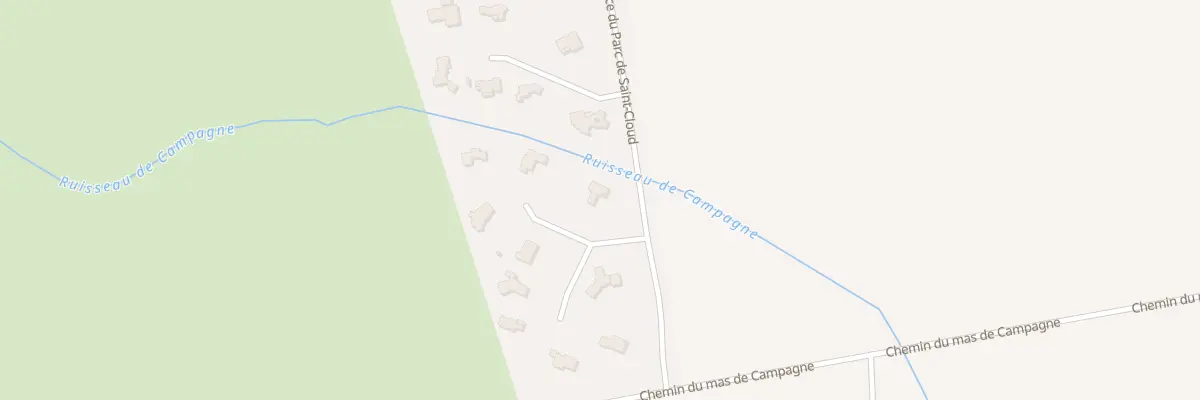 Plan du 9005 Che du Mas de Campagne à Nîmes