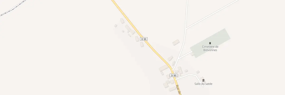 Plan du 33 Rue de Champagne à Brévonnes