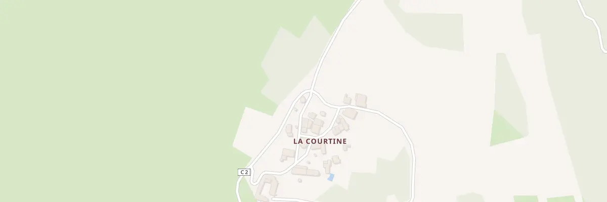 Plan du 8 La Courtine à Massingy-lès-Semur