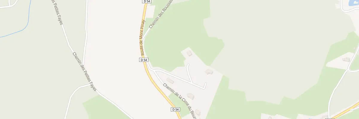 Plan du 8 La Cime du Bourg à Ranchal