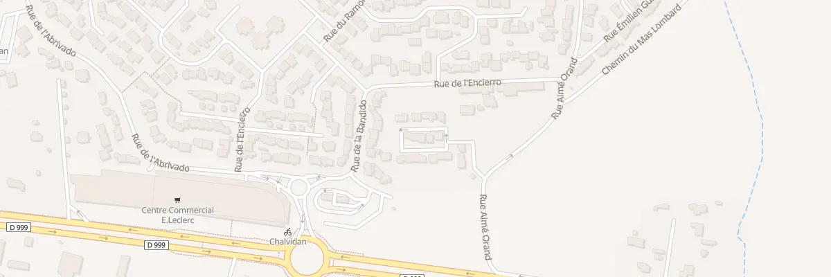Plan du 119 Rue Aimé Orand à Nîmes