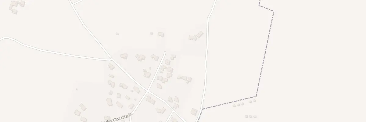 Plan du 110 Imp du Clos d’Uzes à Montaren-et-Saint-Médiers