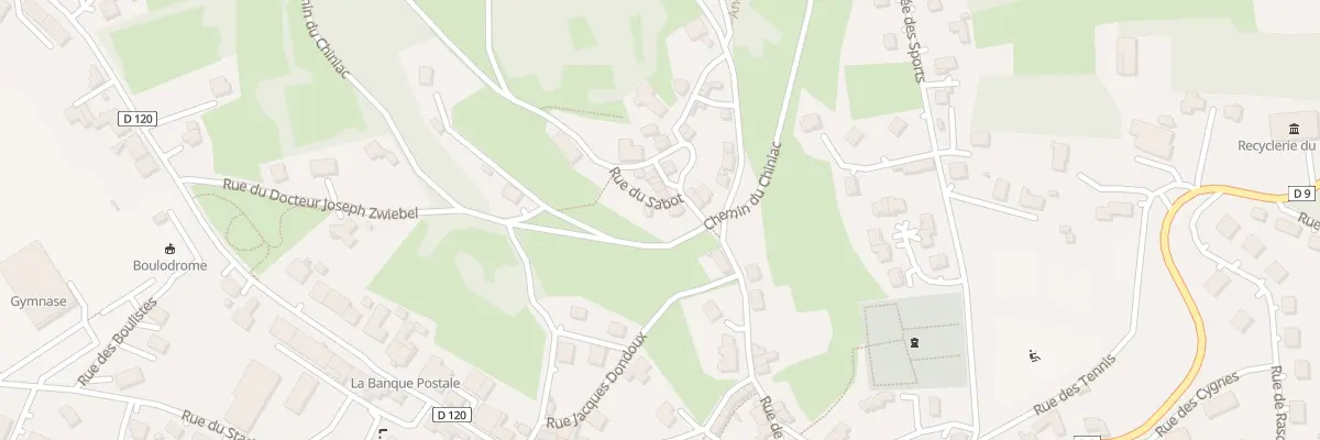 Plan du 50 Rue du Sabot à Saint-Agrève