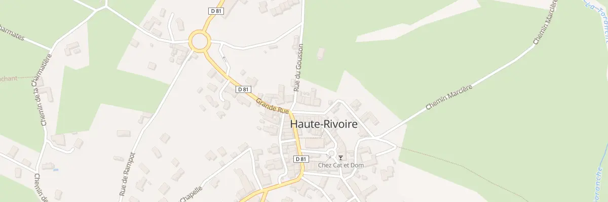 Plan du 5428 Pl du Foirail à Haute-Rivoire