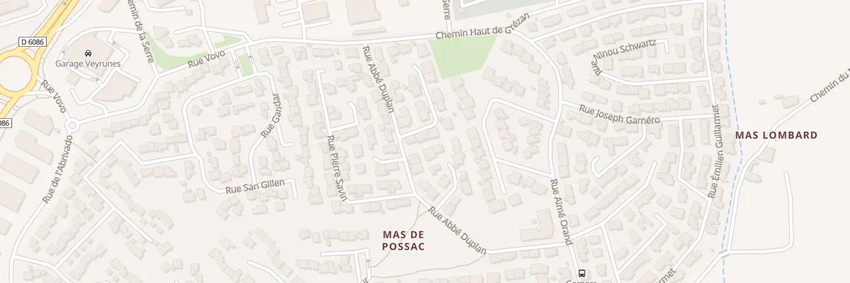 Plan du 26 Rue Marceau Lapierre à Nîmes
