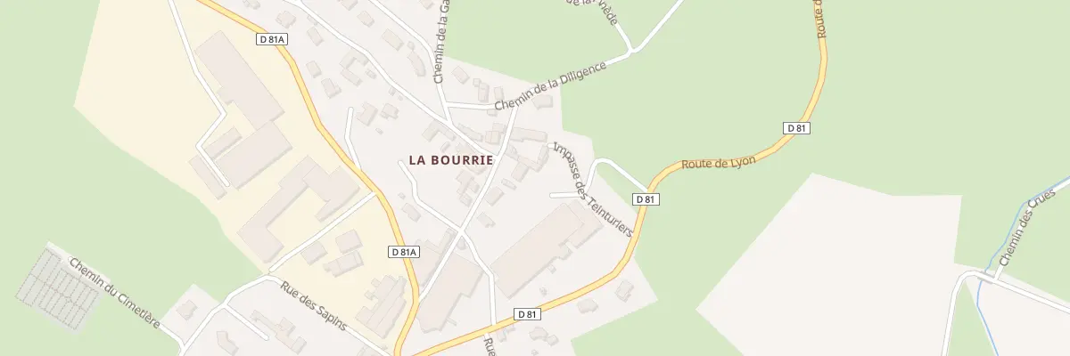 Plan du 1B Imp des Teinturiers à Haute-Rivoire