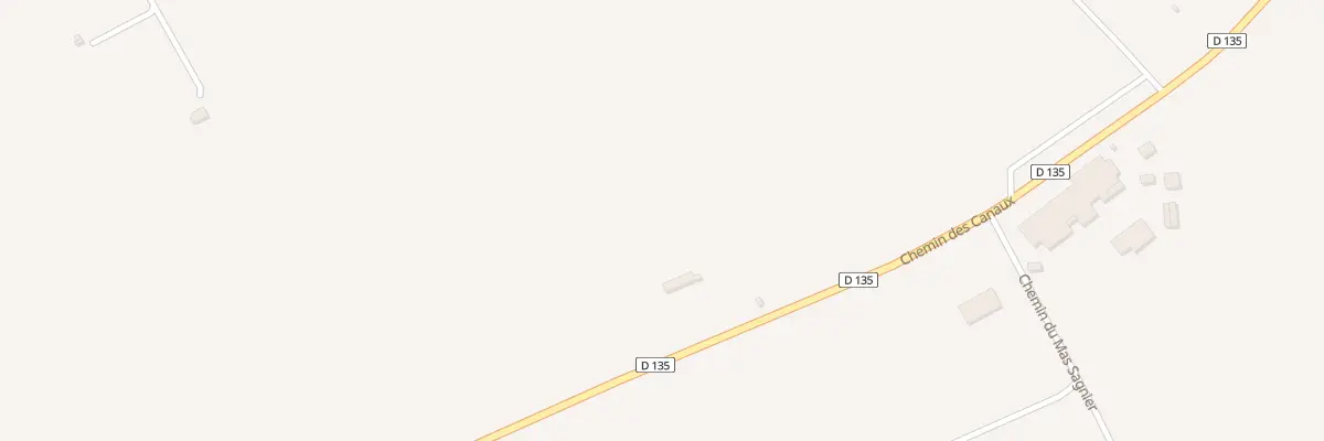 Plan du 5250 Mas du Bai à Caissargues