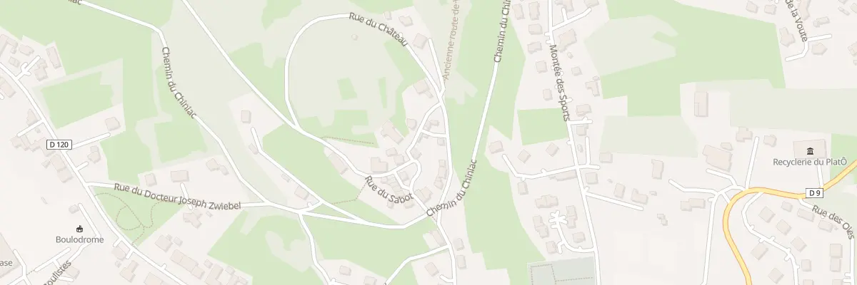 Plan du 20 Rue Saint Ursin à Saint-Agrève