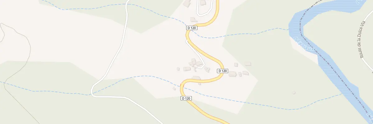 Plan du 100 Rte de Guignebert à Jaunac