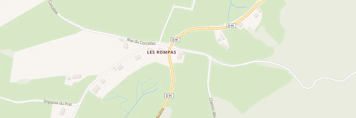 Plan du 5166 Terre de la Croix à Saint-Romain-sous-Gourdon