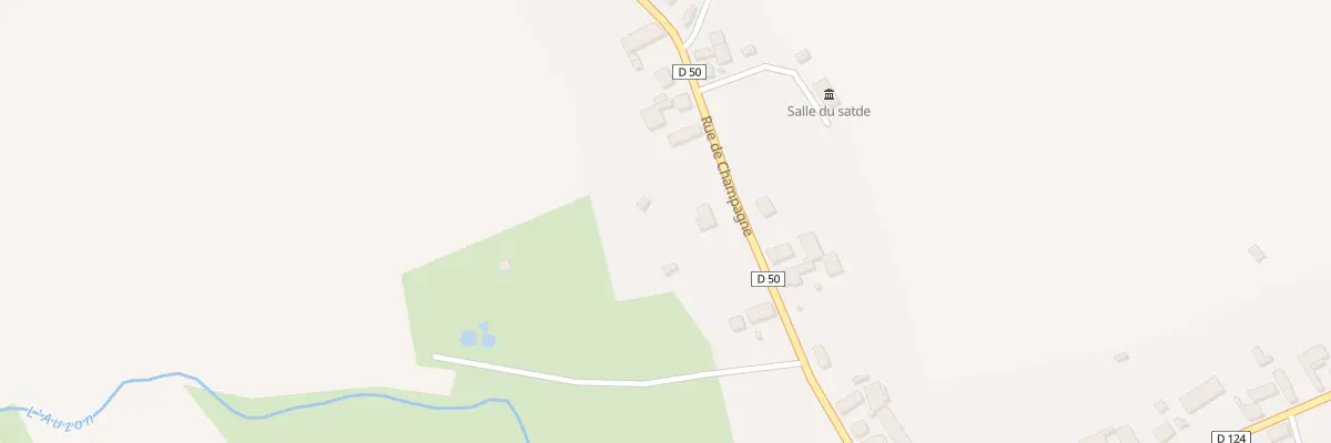 Plan du 23 Rue de Champagne à Brévonnes