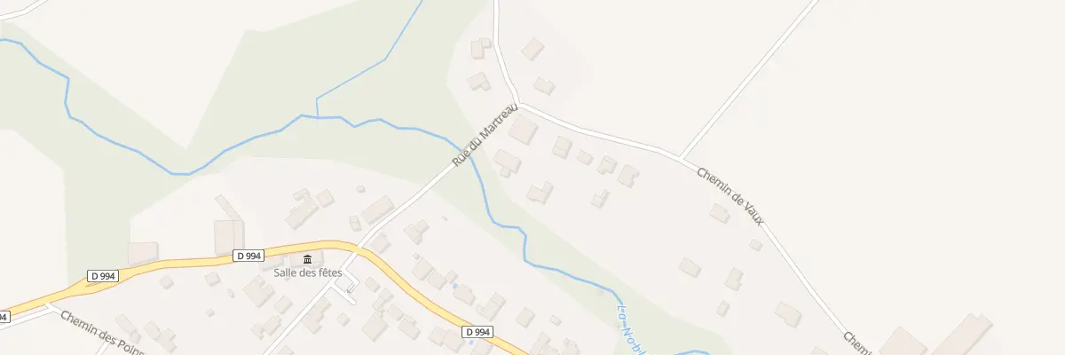Plan du 37 Che de Vaux à Vadenay