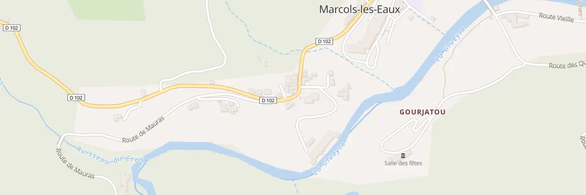 Plan du 5050 La Chaze à Marcols-les-Eaux