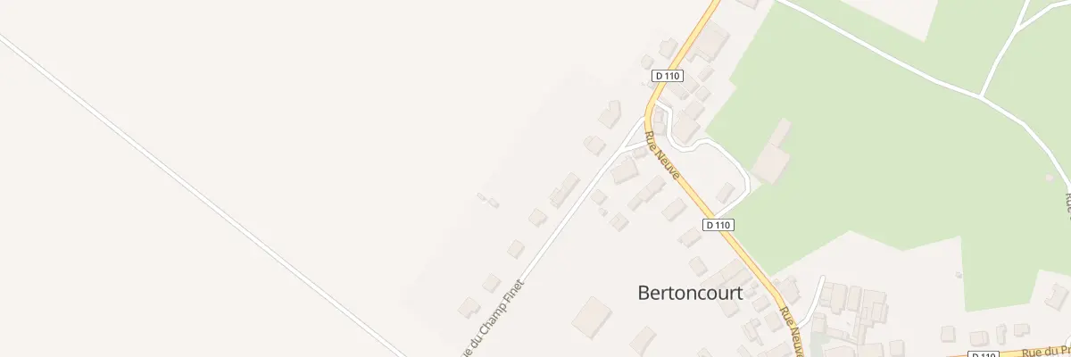 Plan du 5016 Le Village à Bertoncourt