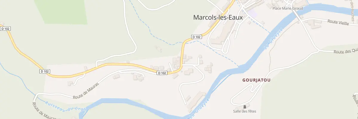 Plan du 5049 La Chaze à Marcols-les-Eaux