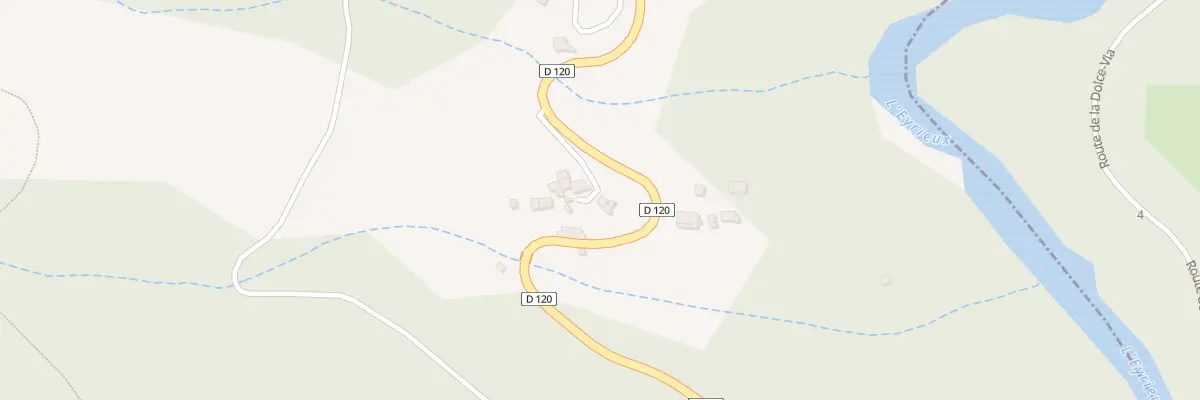 Plan du 65 Rte de Guignebert à Jaunac