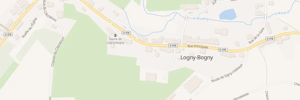 Plan du 31 Rue Principale à Logny-Bogny