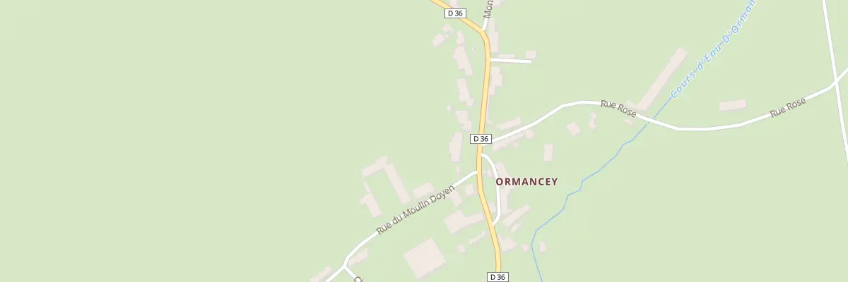 Plan du 13 Rte d’Epinac à Mont-Saint-Jean