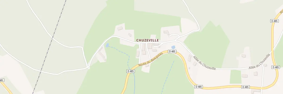 Plan du 6 Rle des Hirondelles à Belleroche