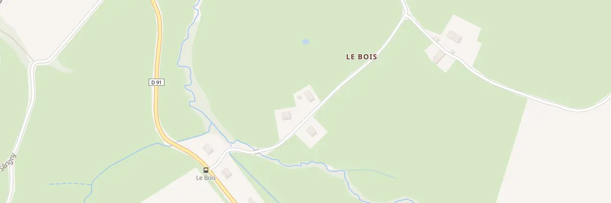 Plan du 219 Che du Bois à Saint-Romain-sous-Gourdon