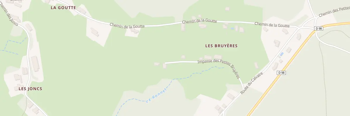 Plan du 5077B Les Bruyeres à Ronno