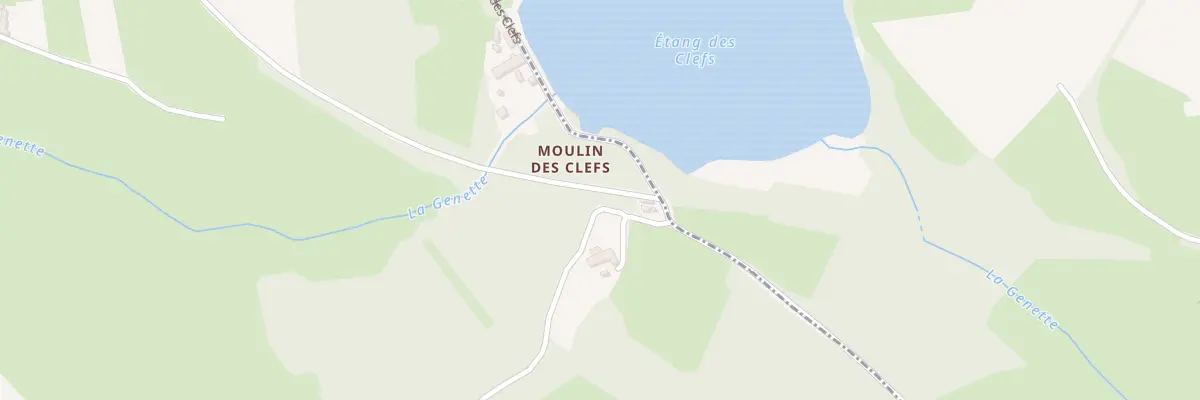 Plan du 554 Che du Moulin des Clefs à Montmelard