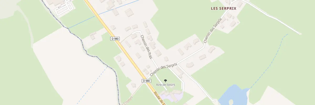 Plan du 2 Che des Pres à Gourdon