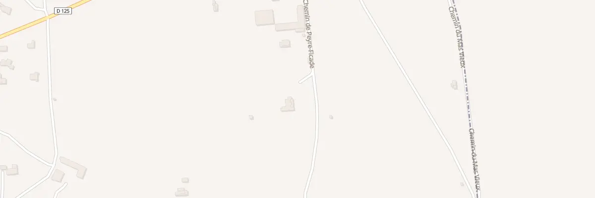 Plan du 5309 Che de Peyre-ficade à Montaren-et-Saint-Médiers