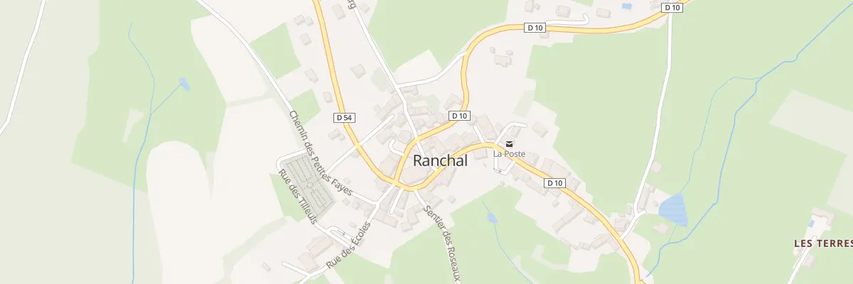 Plan du 1637 Rte des Écharmeaux à Ranchal