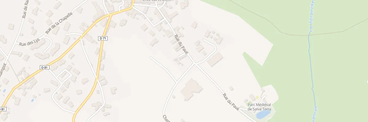 Plan du 5049 Rue du Pavé à Haute-Rivoire