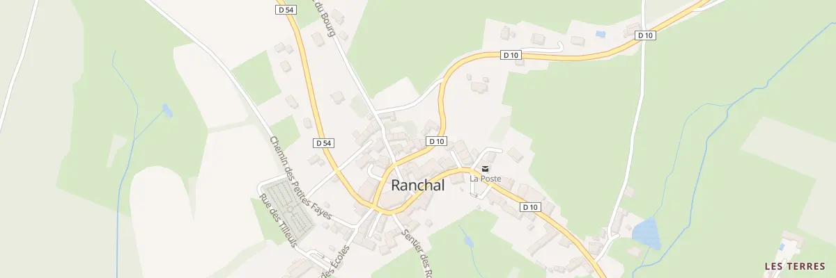 Plan du 1612 Rte des Écharmeaux à Ranchal