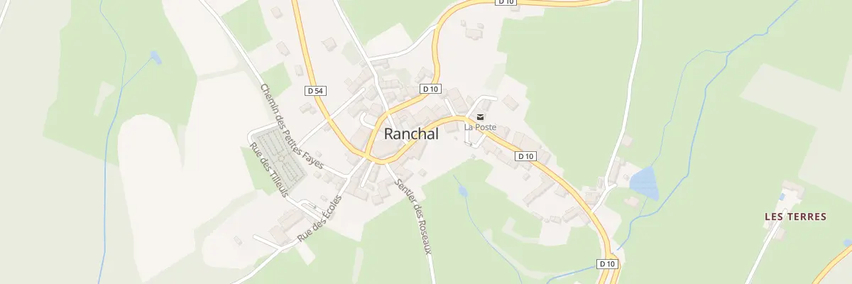 Plan du 1780 Rte des Écharmeaux à Ranchal