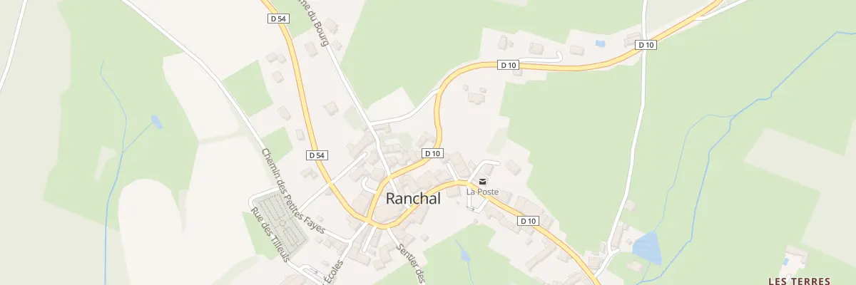 Plan du 1580 Rte des Écharmeaux à Ranchal