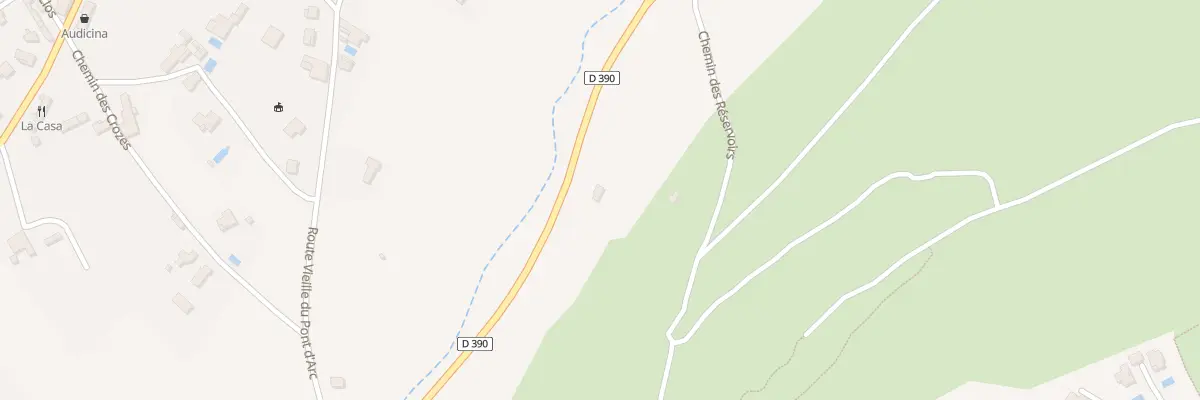 Plan du 38 Che des Réservoirs à Vallon-Pont-d’Arc