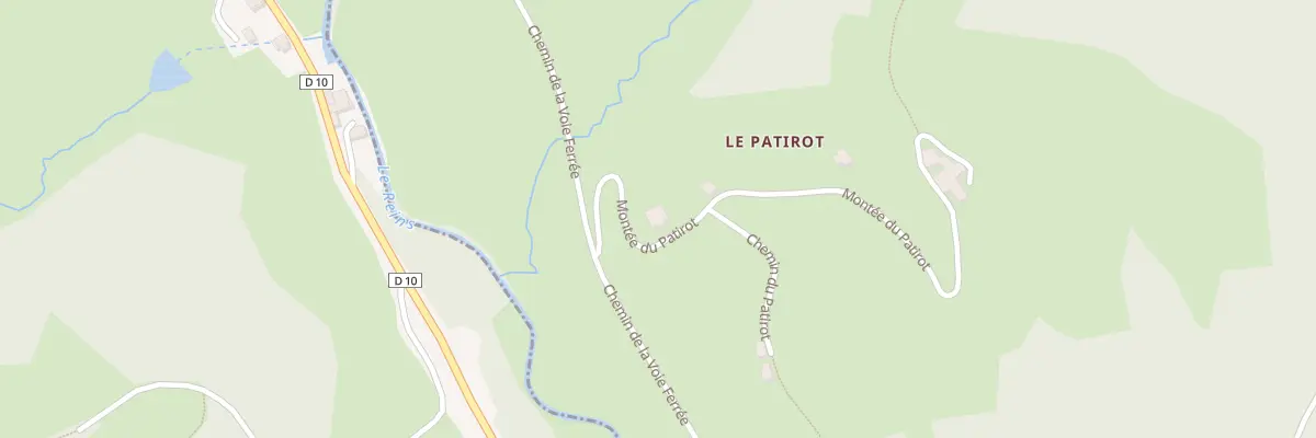 Plan du 156 Mte du Patirot à Saint-Bonnet-le-Troncy
