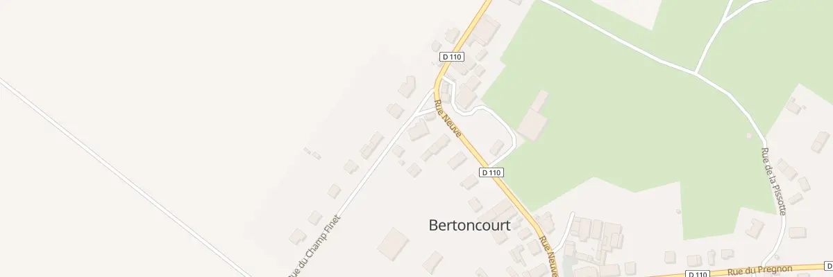 Plan du 5014 Le Village à Bertoncourt