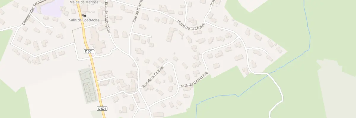 Plan du 7 Rue de la Colline à Marlhes