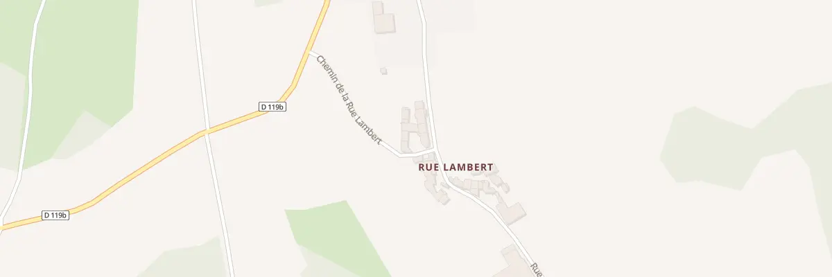 Plan du 22 Rue Lambert à Benoisey