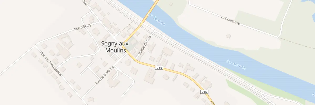 Plan du 17 Gr Grande Rue à Sogny-aux-Moulins