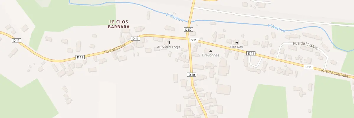 Plan du 4 Rue du Bois à Brévonnes