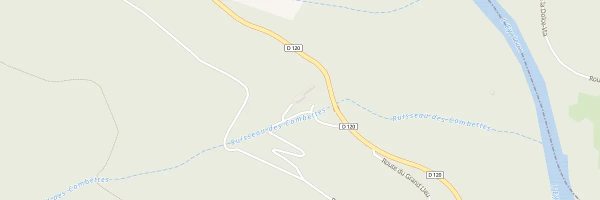 Plan du 40 Rte de Malafosse à Jaunac