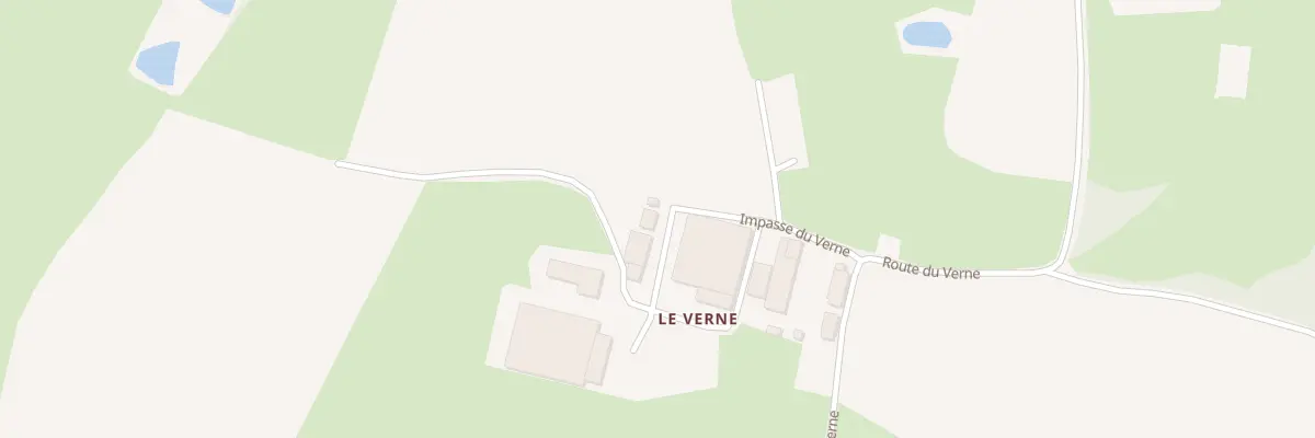 Plan du 125 Imp du Verne à Beaubery