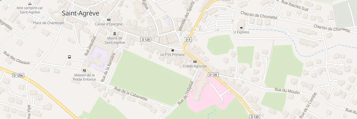 Plan du 471 Rue du Docteur Tourasse à Saint-Agrève