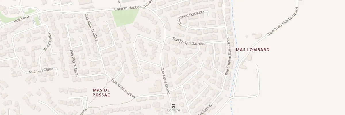 Plan du 121 Rue Christian Cayet à Nîmes