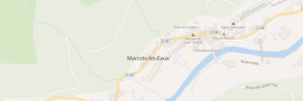 Plan du 5069 Le Buisson à Marcols-les-Eaux