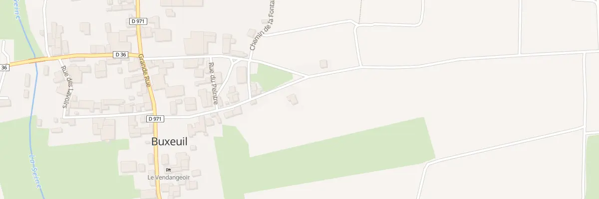 Plan du 12 Rue de la Voie du Bois à Buxeuil