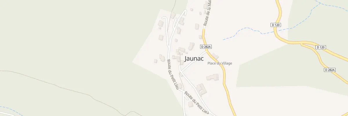 Plan du 5021 Petit-lieu à Jaunac