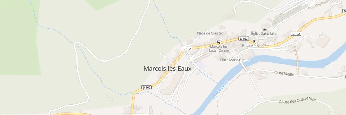 Plan du 5070 Le Buisson à Marcols-les-Eaux